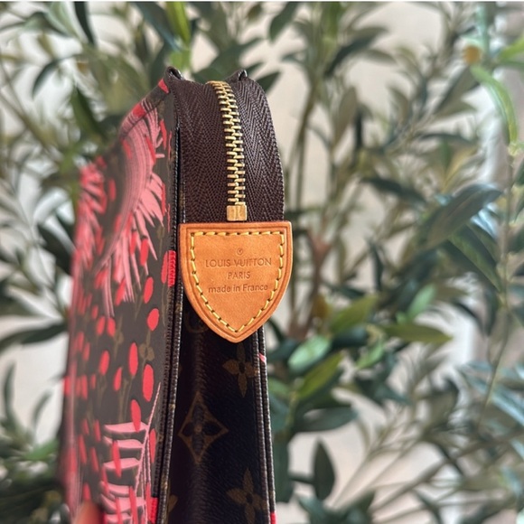 Limited Edition LV Jungle Dots Pouch - Picture 4 of 6